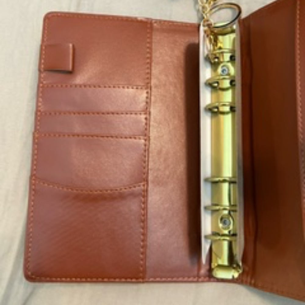Checkered A6 Planner Cover | Agenda Organizer - Picture 4 of 7